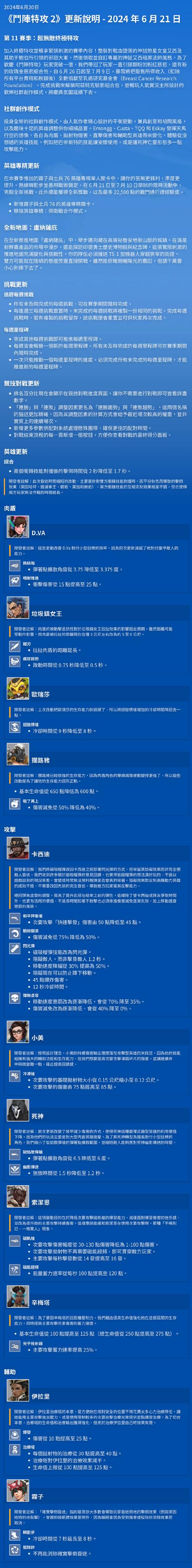 B体育app：守望先锋新赛季更新，战术调整解析，守望先锋 新赛季