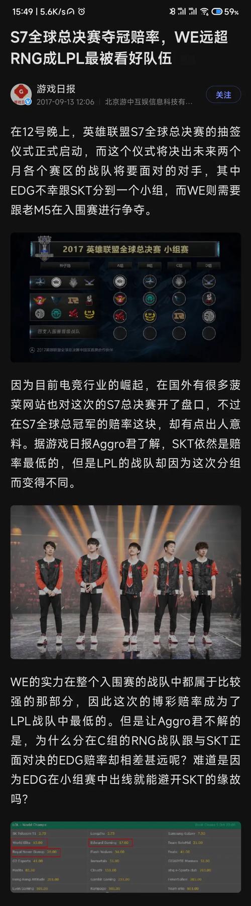 B体育赛事实战：如何通过B体育app选择最具竞争力的LPL战队进行投注，获取高赔率？